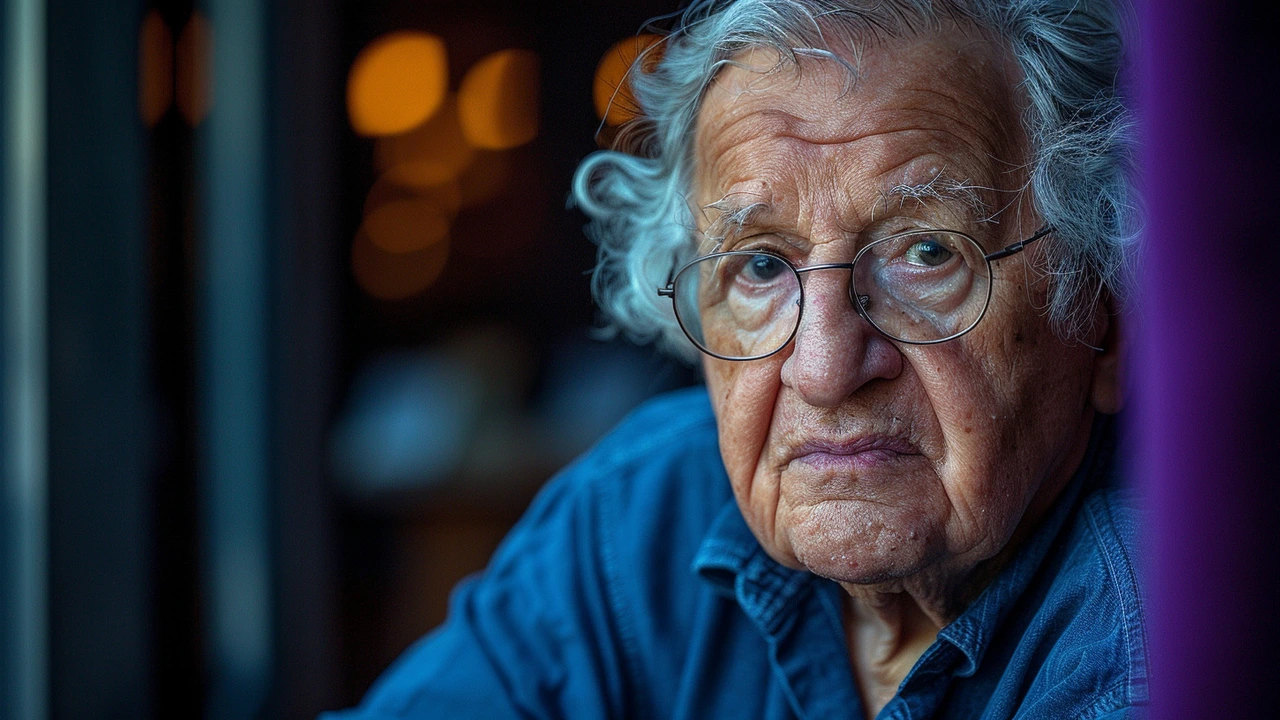 Chomsky's Lifelong Contributions and Current Residence