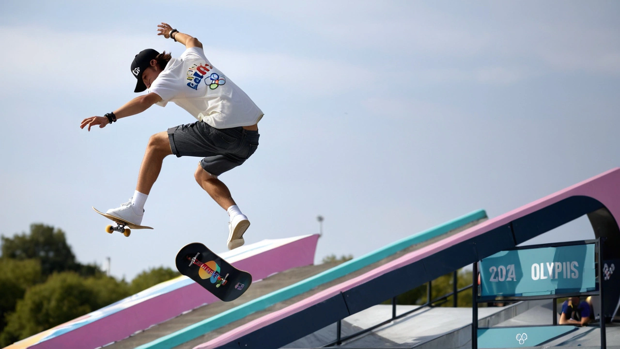 Olympics 2024 Men’s Street Skateboarding Postponed by Rain