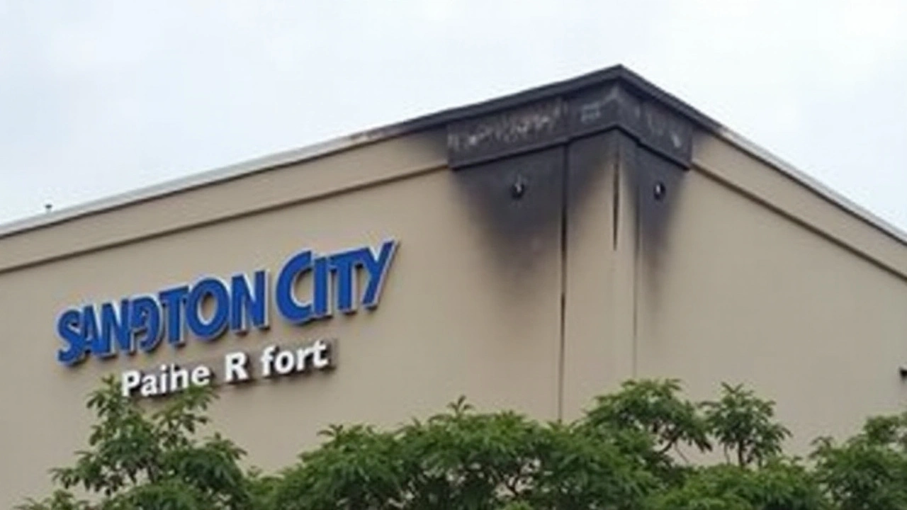 Fire Incident at Sandton City Parking Facade Does Not Halt Business Operations