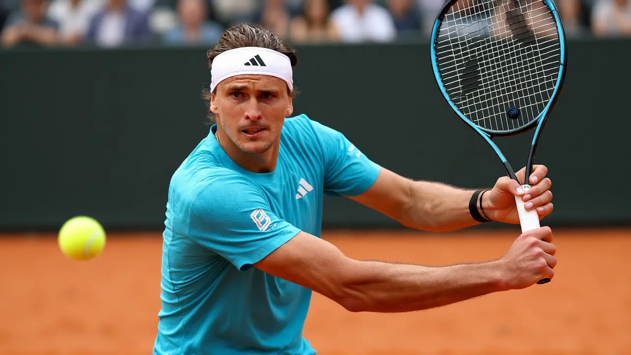 Zverev’s Stunning Drop Volley Steals the Show in Rome